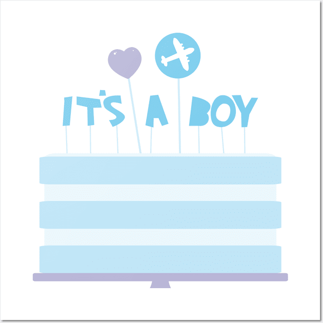 Its a boy Wall Art by EkaterinaP